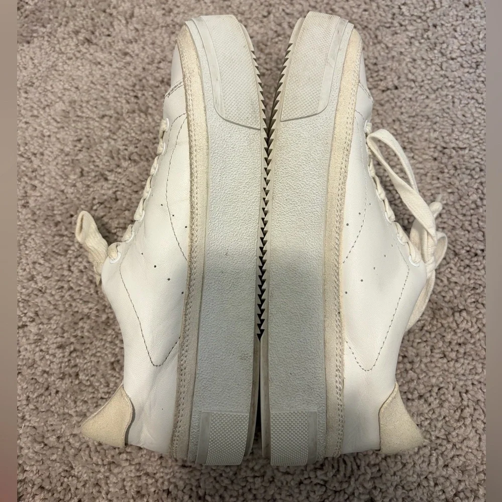 All Saints Women’s Trish Sneaker in Chalk White